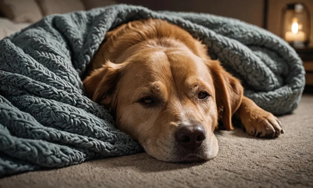 Zrychlené dýchání u psa při spaní